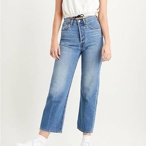 Levi's Ribcage Straight Ankle Haight at the Ready